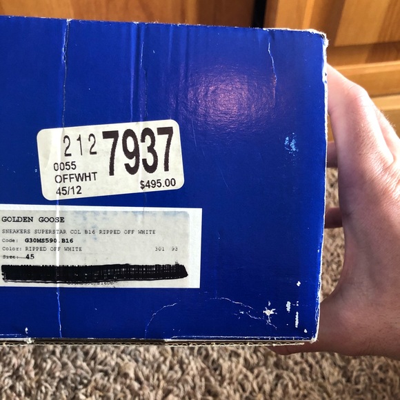 Golden Goose Superstar Men's 45 11 12 Shoe - Picture 6 of 8